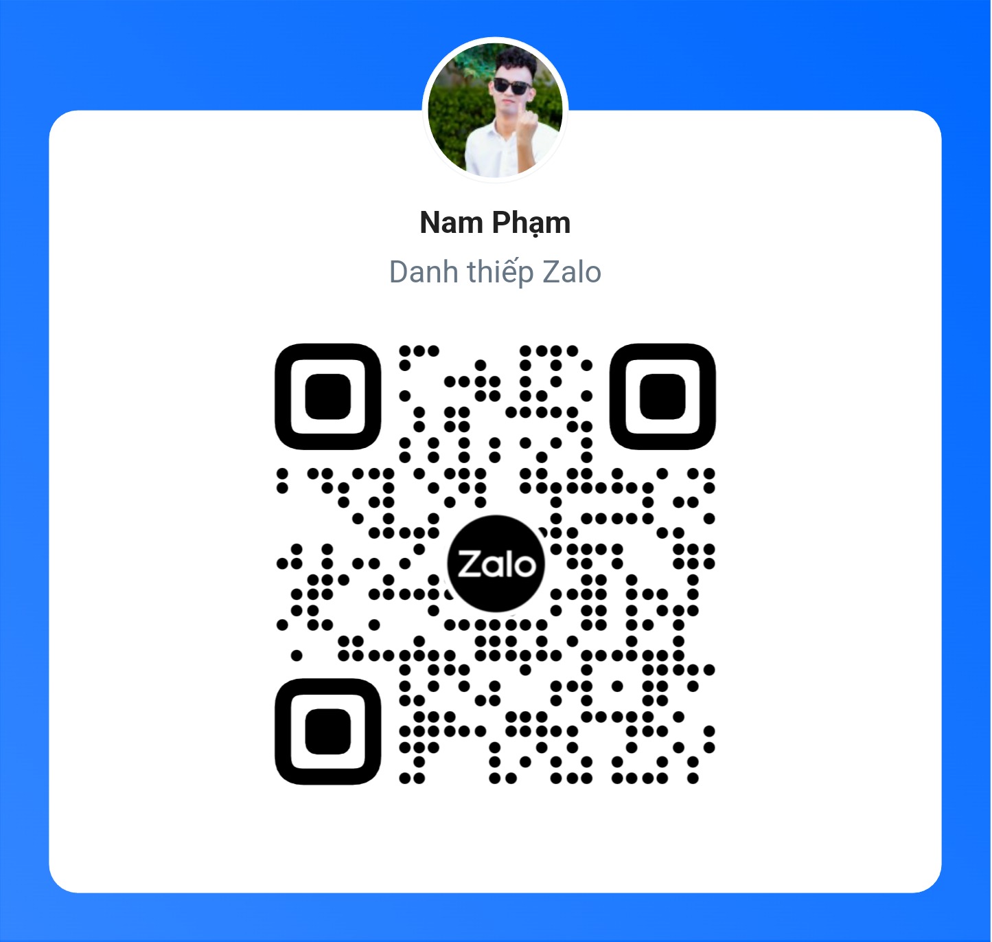 zalo qr code